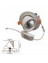 Faro led 20w incasso orientabile estraibile Ip40 tondo bianco luce naturale