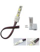Connettore a clip 12mm 2 pin per striscia led strip 5050 jack femmina 2,5mm