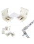 5 Clip 10mm 4pin rgb angolare connettore per striscia led strip 5050 accessori