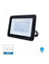 Faro esterno ip65 300W led smd faretto slim nero 6500k con valvola fuga condensa