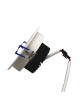 Faro faretto led incasso bianco 24w ip20 orientabile rotondo luce fredda 6500k