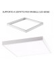 supporto cornice per pannello led 60x60 montaggio a soffitto muro plafoniera