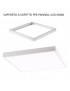 Supporto cornice per pannello led 60x60 montaggio a soffitto muro plafoniera