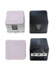Applique cubo 4 fasci luce G9 illuminazione impermeabile IP65 box bianco nero