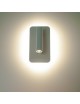 Applique LED 6W 2 in 1 lampada parete luce lettura orientabile comodino letto