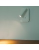 Applique LED 6W 2 in 1 lampada parete luce lettura orientabile comodino letto