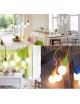 Portalampada in vari colori e27 filo pendente lampada sospensione moderno