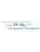 Stricia strip led 24V 12W 2835 IP20 alta luminosità biadesiva bobina 50mt 120 Led/mt