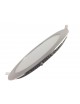 Pannello led rotondo 18w acciaio satinato nickel slim ip20 incasso faretto luce calda bianca naturale Downlight