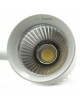 Faretto proiettore LED 11W spot soffitto orientabile bianco luce vetrina negozio