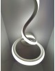 Applique parete spirale LED 20W moderna bianco lampada muro camera luce naturale