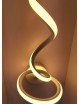 Applique parete spirale LED 20W moderna bianco lampada muro camera luce naturale