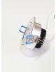Faro faretto led da incasso alluminio 5w ip20 orientabile rotondo luce naturale 4500k