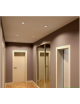 Pannello led 24w tondo slim vetro faretto incasso completo driver Downlight
