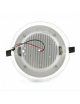 Pannello led 24w tondo slim vetro faretto incasso completo driver Downlight