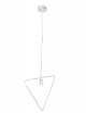 Lampadario sospeso E27 geometrico moderno nero triangolo rettangolo cerchio asterisco