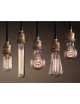 Porta lampada E27 bronzo antico a sospensione pendente con cavo vintage retrò