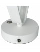 Lampada scrivania led 10w lume tavolo bianco moderno cuore onda luce comodino