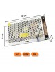 Trasformatore 24V 10A 120w 220V alimentatore strip led universale stabilizzato