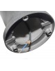 Lampione da giardino led 12w lampada per esterno lampioncino moderno bianco IP65