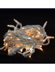 Tenda luminosa catena luci per natale feste natalizie addobbo esterno impermeabile IP44 professionale