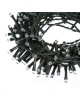 Catena di luci Natale 500 led serie luminosa natalizie per esterno interno albero feste cavo verde decorativa