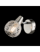 Applique parete design moderno faretto spot led E14 lume camera letto / specchio