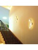 Applique led 15w chiave di violino lampada da parete nota musicale bianco stile moderno luce fredda naturale calda