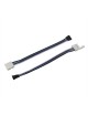 Connettore a clip 12mm 2 pin per striscia led strip 5050 jack femmina 2,5mm