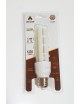 Lampadina led E27 13w 2U tubolare opaca luce calda 3000k naturale 4000k fredda bianca 6500k