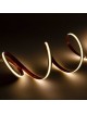 Striscia led cob 24V 15w 10 metri strip 10mm alta luminosità dimmerabile adesiva luce bianco caldo naturale