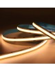 Striscia led cob 24V 15w 10 metri strip 10mm alta luminosità dimmerabile adesiva luce bianco caldo naturale