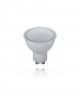 Faretto led 7w attacco gu10 bianco lampadina copertura opaca luce fredda naturale calda