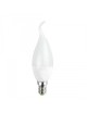 Lampadina led candela fiamma E14 6w attacco piccolo bianco basso consumo luce fredda naturale calda