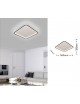 Plafoniera led da soffitto 50w lampadario quadrato bianco design moderno luce fredda naturale per camera cucina salotto