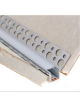 Profilo angolare da incasso per cartongesso in alluminio per strip led a scomparsa 2 metri