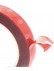 Nastro biadesivo 5 m 10mm per strip striscia led extra forte resistente al calore trasparente