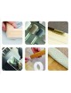 Nastro biadesivo 5 m 10mm per strip striscia led extra forte resistente al calore trasparente