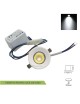 Punto luce led cob 1w bianco tondo segnapasso mini faretto da incasso con driver lampadina 220V
