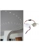 Punto luce segnapasso mini faretto luce led bianco 1 watt incasso metallo