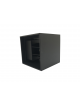 Applique doppio Nero cubo led 6W luce regolabile IP65 faretto a muro parete