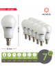 X10 lampadina led E14 bulbo A55 7w luce bianca naturale calda Mapam