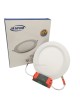 Pannello led rotondo 12W da incasso lampada faretto tondo da soffitto slim luce calda naturale