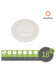Pannello led rotondo 18W da incasso lampada faretto tondo da soffitto slim luce calda naturale bianco