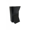 Applique da parete led nero 10w doppia luce lampada esterno muro IP55 moderno