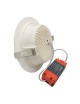 Faretto led 15w da incasso 220V faro tondo bianco opaco per cartongesso luce fredda naturale calda