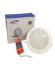 Faretto led 24w da incasso 220V faro tondo bianco opaco per cartongesso luce fredda naturale calda