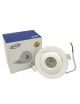 Faretto led cob 7w orientabile tondo 220V ghiera bianco da incasso cartongesso luce fredda naturale calda