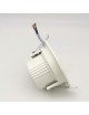 Faretto led cob 7w orientabile tondo 220V ghiera bianco da incasso cartongesso luce fredda naturale calda