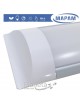Plafoniera led 24w 3T 60 cm lineare barra luminosa sottopensile luce calda 
